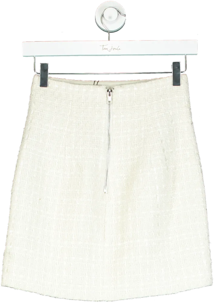 Mossman White Take The Lead Skirt UK 6